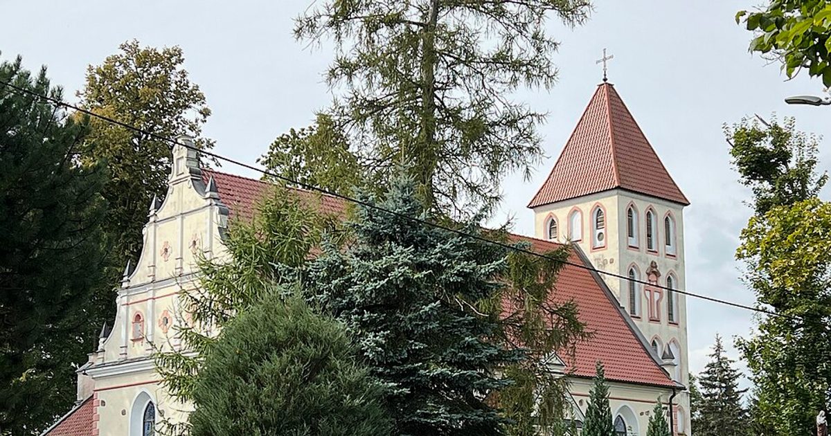 Kościół parafii Kościół św. Antoniego Padewskiego w Banie Mazurskie — zdjęcie