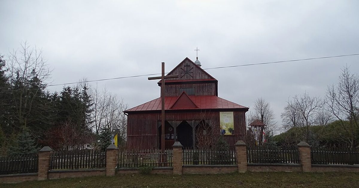 Dzieła sztuki sakralnej — Kościół św. Antoniego Padewskiego, Sarnówek Duży. Zdjęcie: Wikimedia Commons.