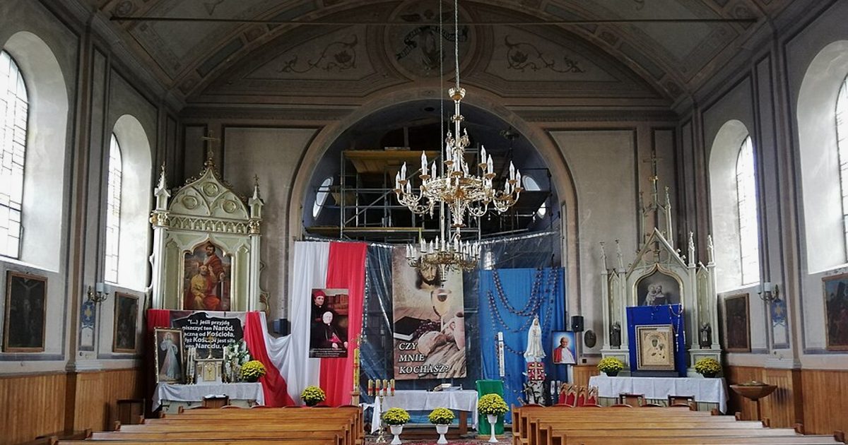 Kościół parafii Kościół św. Apostołów Piotra i Pawła w Kurowo — zdjęcie