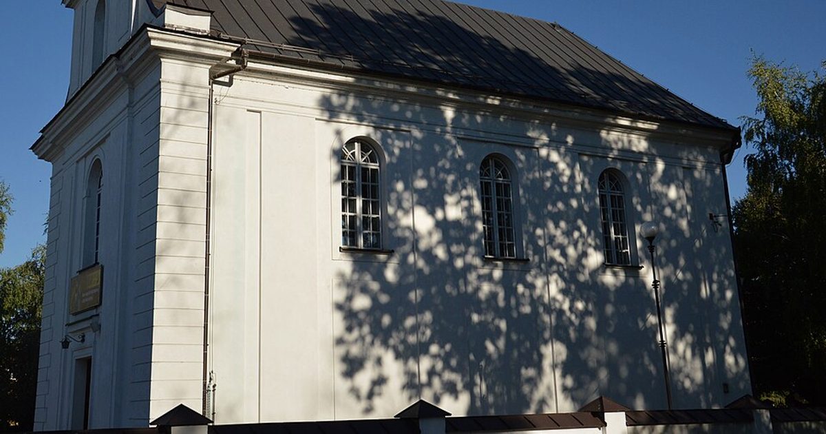 Dzieła sztuki sakralnej — Kościół św. Apostołów Piotra i Pawła, Międzyrzec Podlaski. Zdjęcie: Wikimedia Commons.