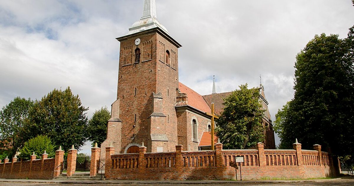 Dzieła sztuki sakralnej — Kościół św. Bartłomieja, Objezierze. Zdjęcie: Wikimedia Commons.