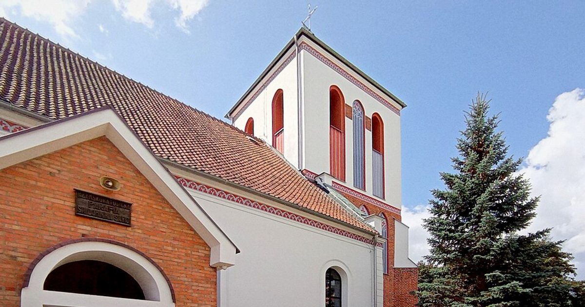 Kościół parafii Kościół św. Dominika Savio w Ostróda — zdjęcie