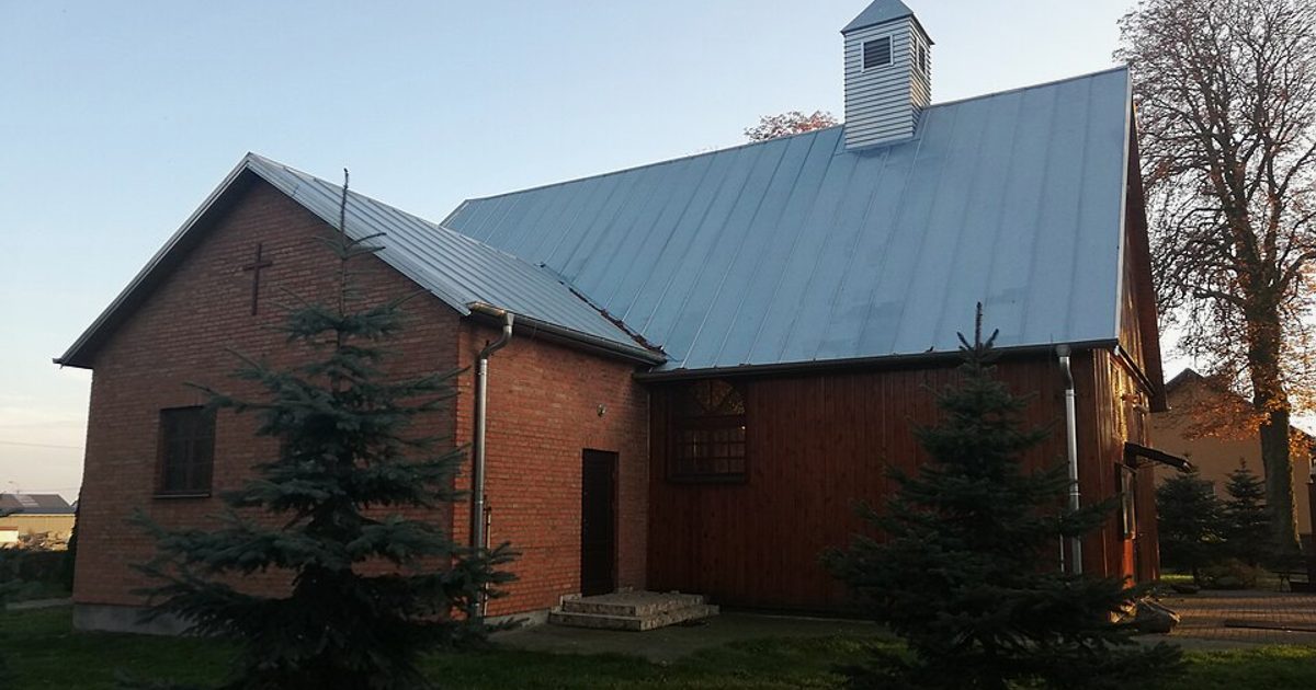 Kościół parafii Kościół św. Floriana w Chamsk — zdjęcie