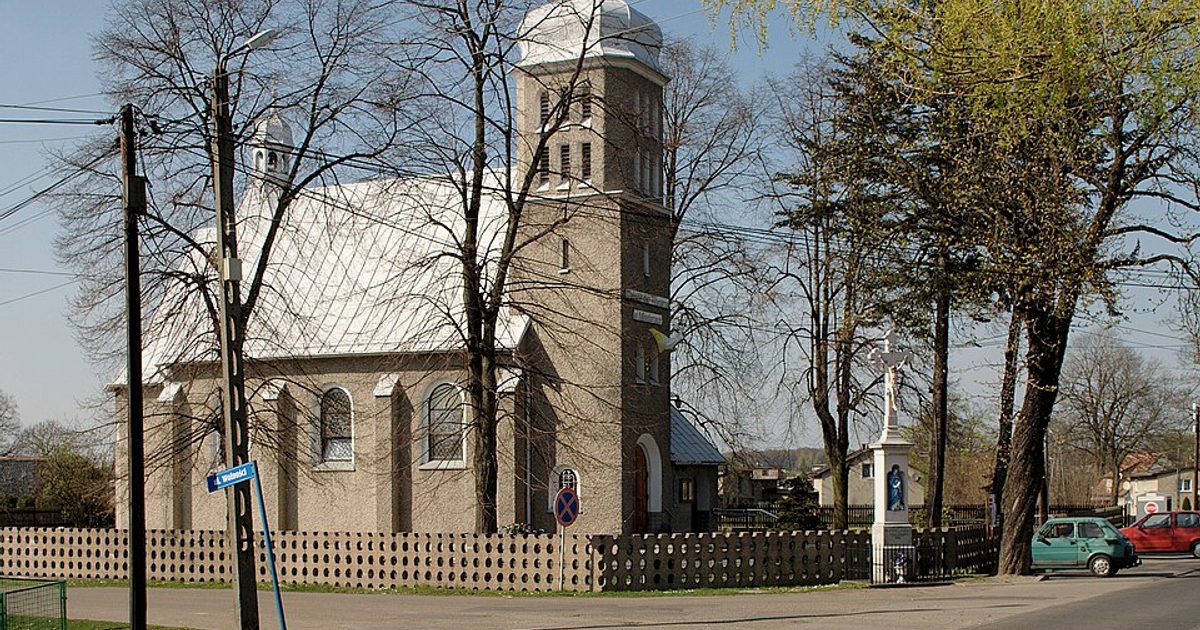 Kościół parafii Kościół św. Floriana w Miedary — zdjęcie