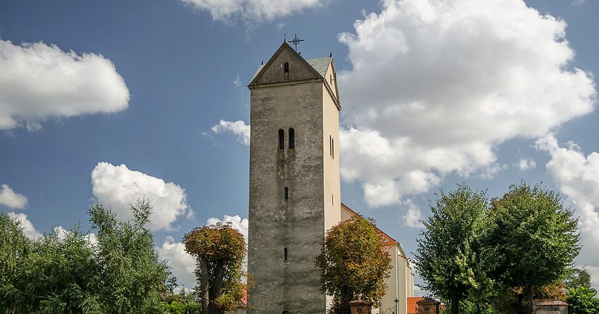 Dzieła sztuki sakralnej — Kościół św. Franciszka z Asyżu, Jutrzyna. Zdjęcie: Wikimedia Commons.