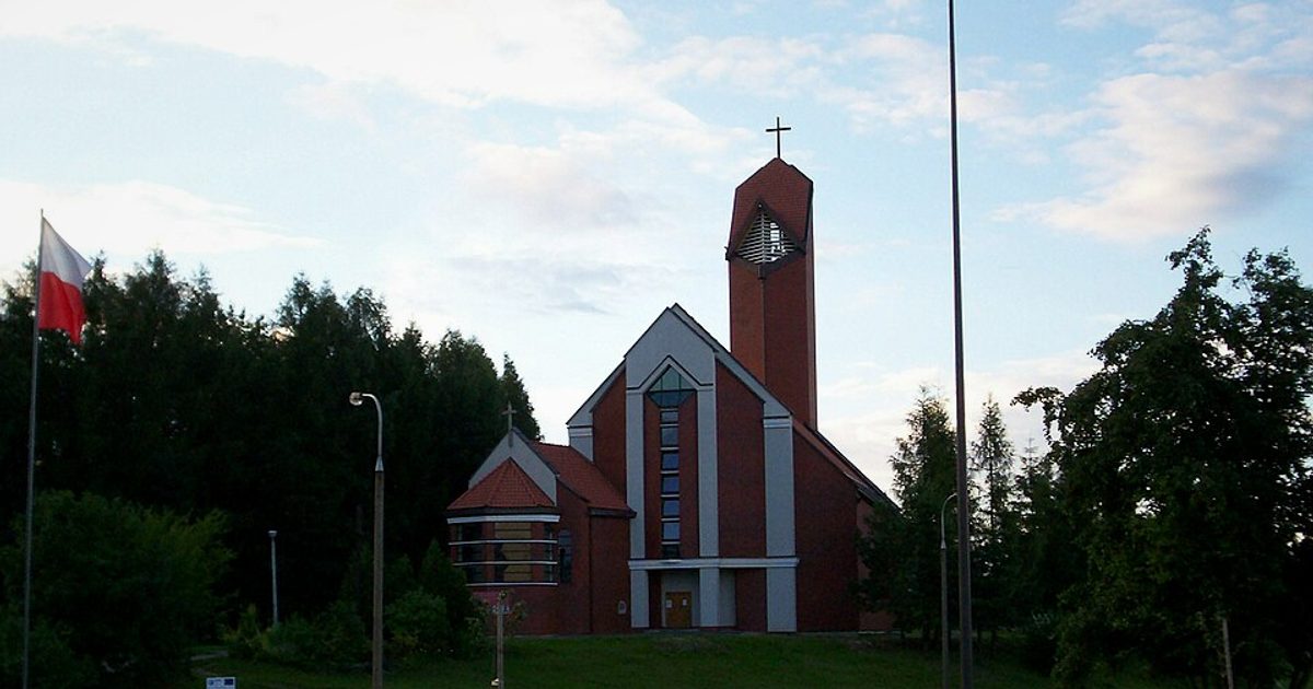 Dzieła sztuki sakralnej — Kościół św. Franciszka z Asyżu, Olsztyn. Zdjęcie: Wikimedia Commons.
