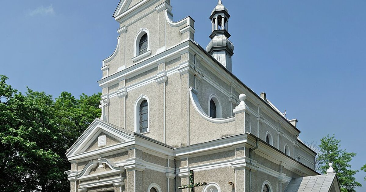 Dzieła sztuki sakralnej — Kościół św. Franciszka z Asyżu, Wadowice Dolne. Zdjęcie: Wikimedia Commons.