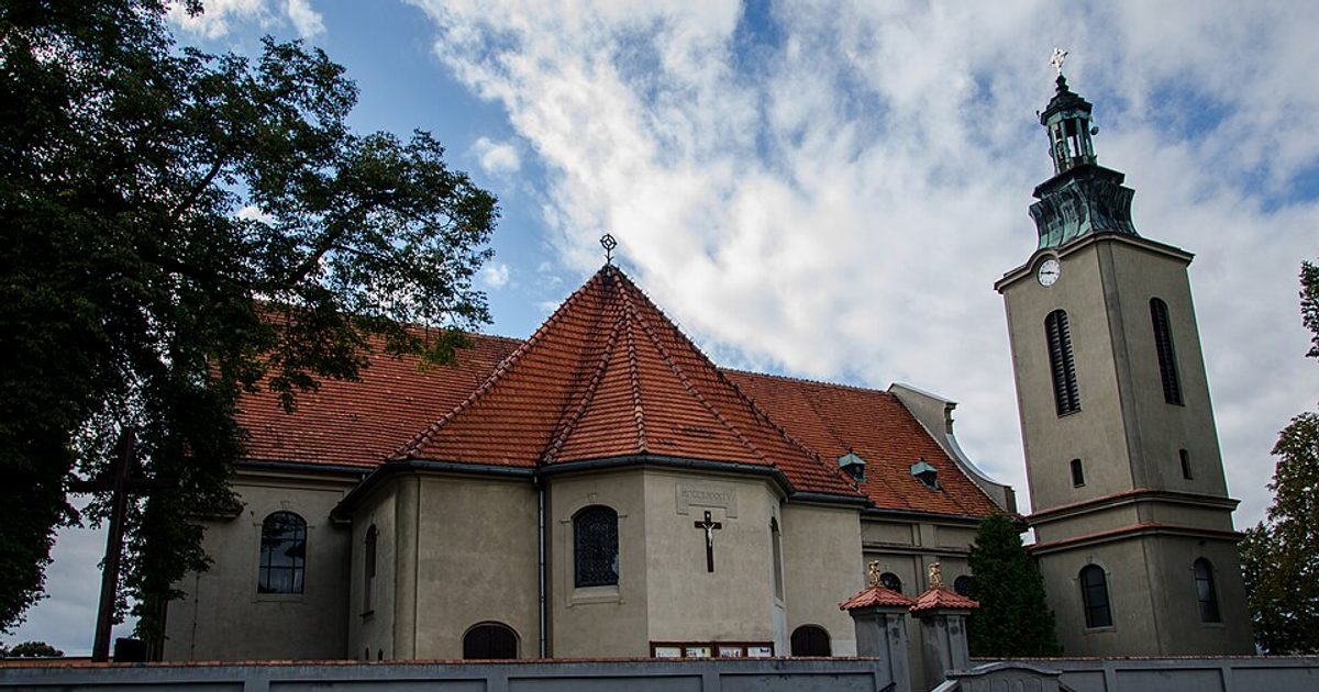 Dzieła sztuki sakralnej — Kościół św. Idziego, Modrze. Zdjęcie: Wikimedia Commons.