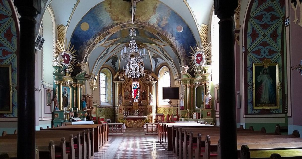 Kościół parafii Kościół św. Jana Chrzciciela w Baranów — zdjęcie