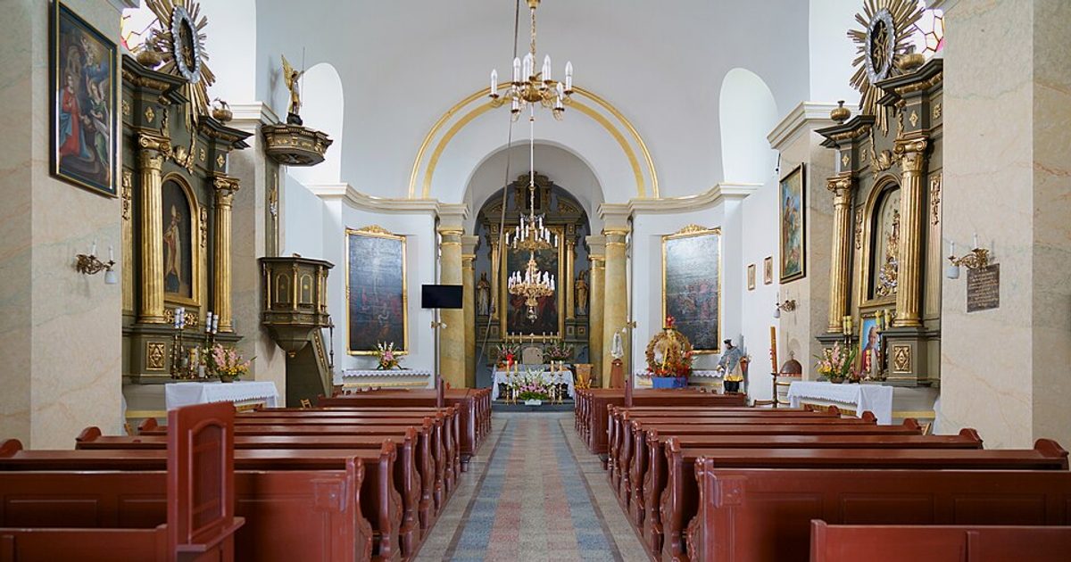 Dzieła sztuki sakralnej — Kościół św. Jana Chrzciciela, Jangrot. Zdjęcie: Wikimedia Commons.