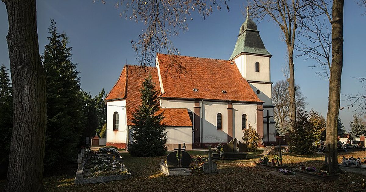 Dzieła sztuki sakralnej — Kościół św. Jana Chrzciciela, Kuźnica Czeszycka. Zdjęcie: Wikimedia Commons.