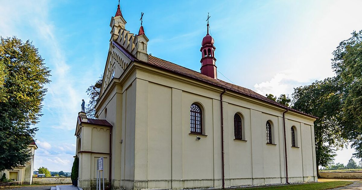 Dzieła sztuki sakralnej — Kościół św. Jana Chrzciciela, Łańcuchów. Zdjęcie: Wikimedia Commons.
