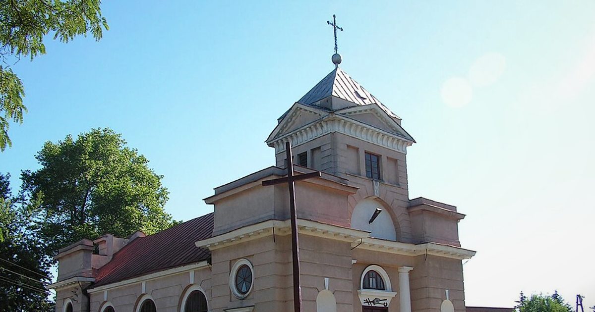 Kościół parafii Kościół św. Jana Chrzciciela w Mazew — zdjęcie