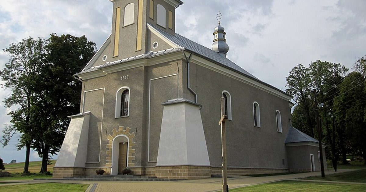 Dzieła sztuki sakralnej — Kościół św. Jana Chrzciciela, Odrzechowa. Zdjęcie: Wikimedia Commons.