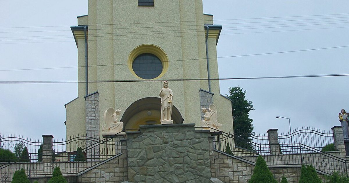 Dzieła sztuki sakralnej — Kościół św. Jana Chrzciciela, Pakoszówka. Zdjęcie: Wikimedia Commons.