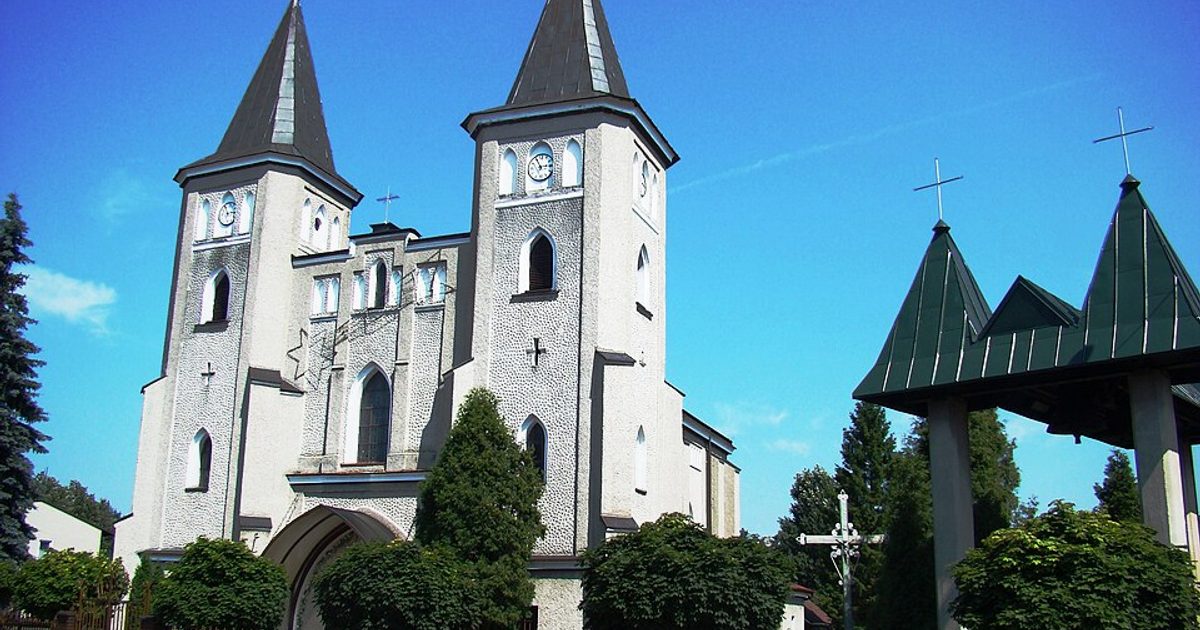 Dzieła sztuki sakralnej — Kościół św. Jana Chrzciciela, Poczesna. Zdjęcie: Wikimedia Commons.