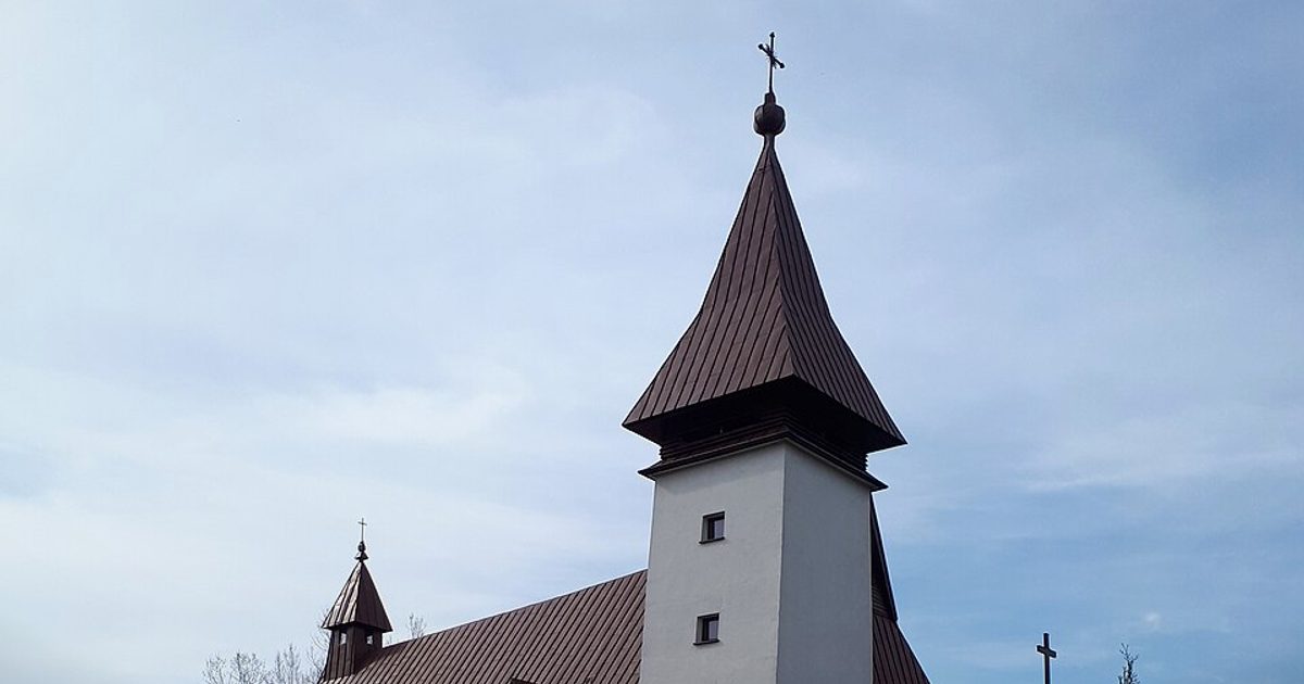 Dzieła sztuki sakralnej — Kościół św. Jana Chrzciciela, Pyzówka. Zdjęcie: Wikimedia Commons.