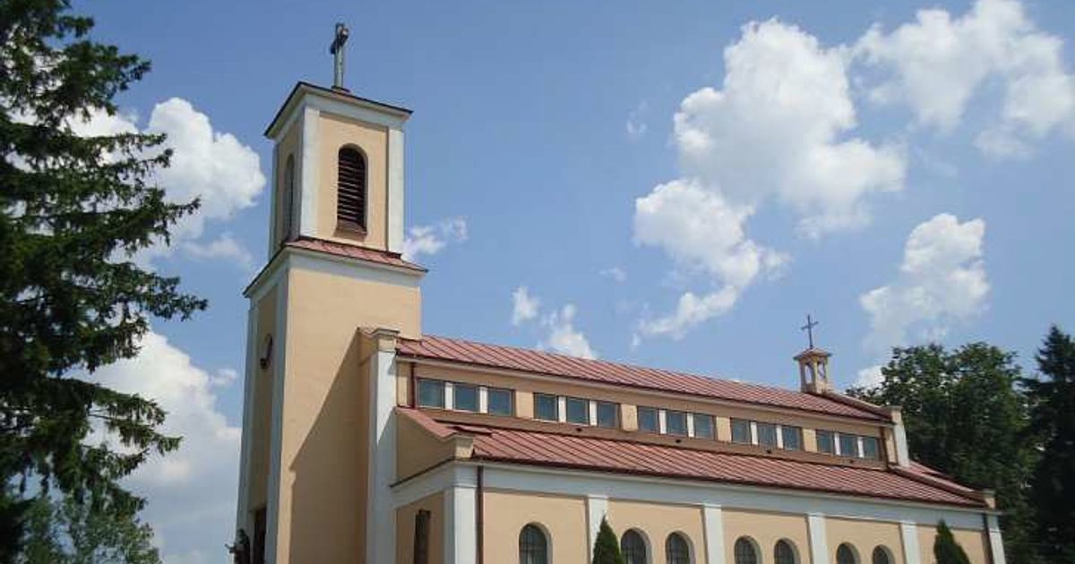 Dzieła sztuki sakralnej — Kościół św. Jana Chrzciciela, Radzików Wielki. Zdjęcie: Wikimedia Commons.