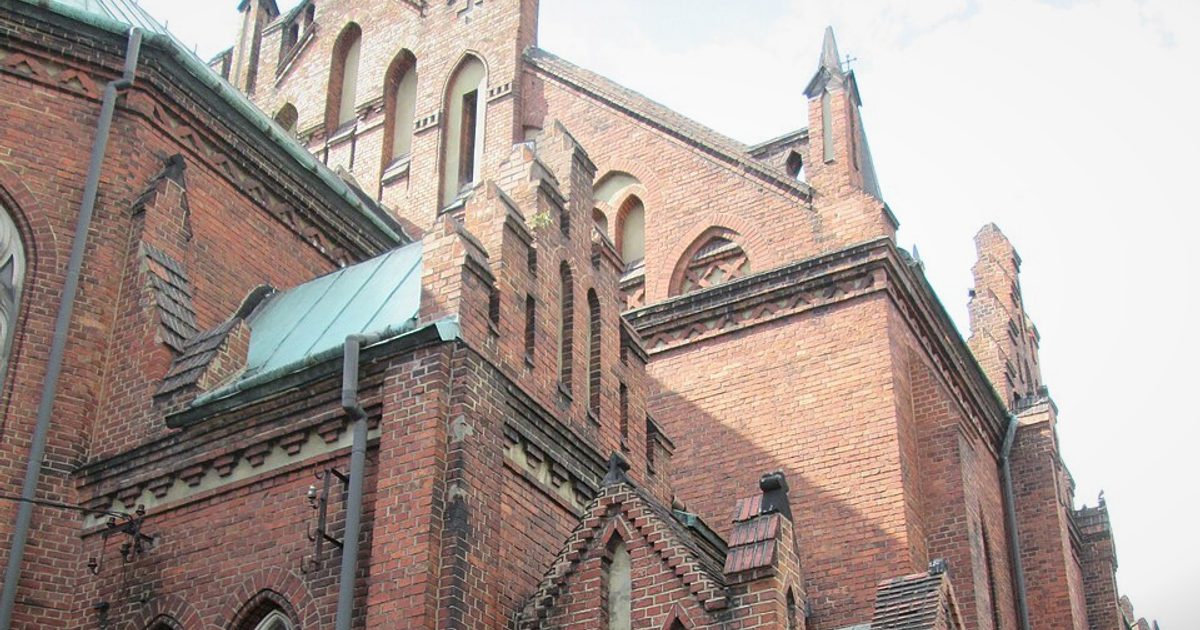 Dzieła sztuki sakralnej — Kościół św. Jana Chrzciciela, Sosnowiec. Zdjęcie: Wikimedia Commons.
