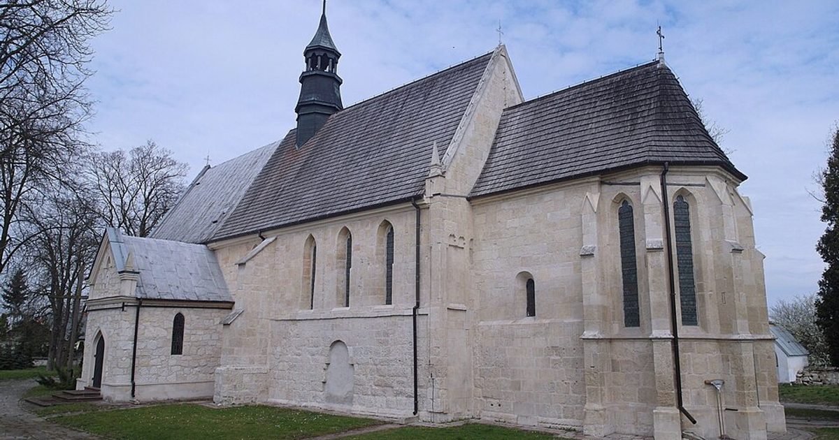 Dzieła sztuki sakralnej — Kościół św. Jana Chrzciciela, Stara Zagość. Zdjęcie: Wikimedia Commons.
