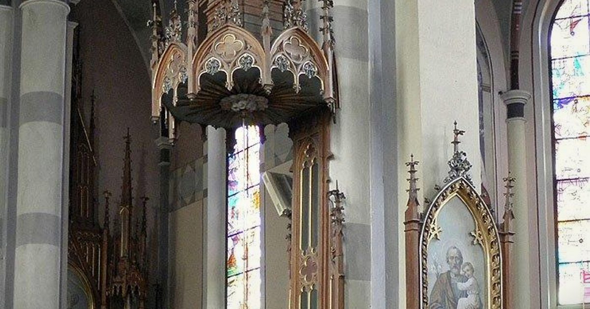 Dzieła sztuki sakralnej — Kościół św. Jana Chrzciciela, Stromiec. Zdjęcie: Wikimedia Commons.