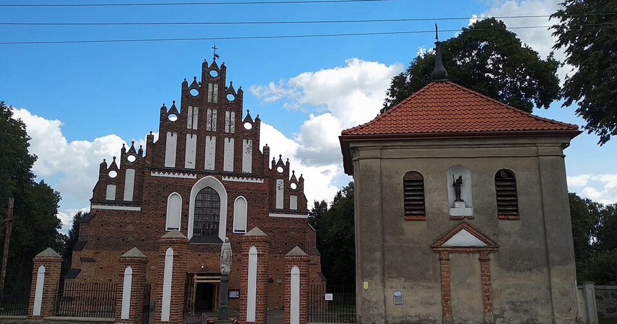 Dzieła sztuki sakralnej — Kościół św. Jana Chrzciciela, Wizna. Zdjęcie: Wikimedia Commons.