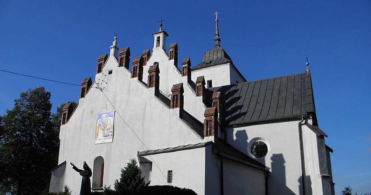 Kościół parafii Kościół św. Jana Chrzciciela w Włostów — zdjęcie