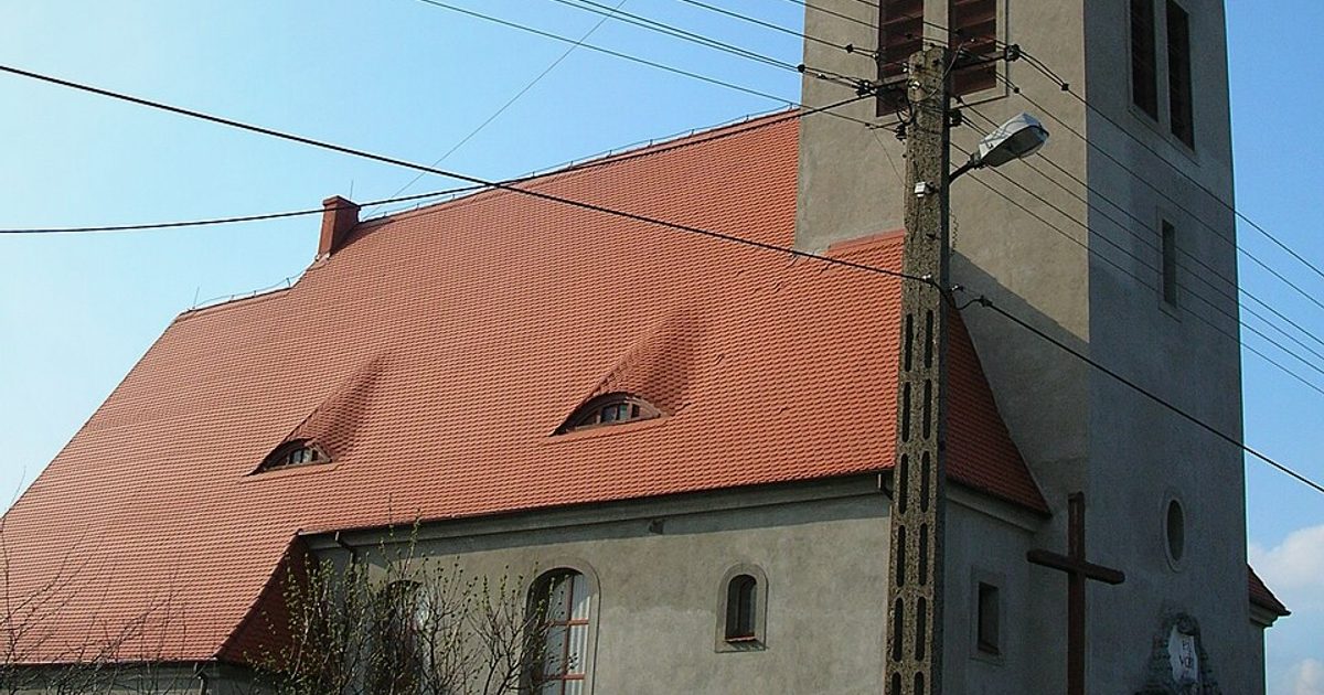 Dzieła sztuki sakralnej — Kościół św. Jana Chrzciciela, Wójcin. Zdjęcie: Wikimedia Commons.