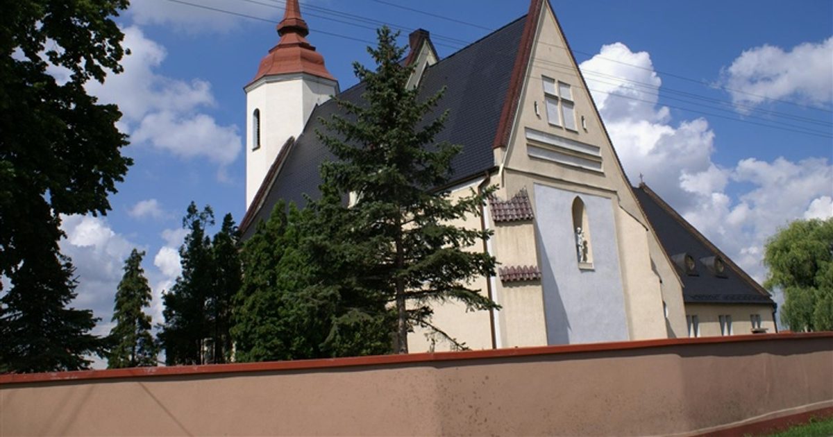 Dzieła sztuki sakralnej — Kościół św. Jana Chrzciciela, Zimnice Wielkie. Zdjęcie: Wikimedia Commons.
