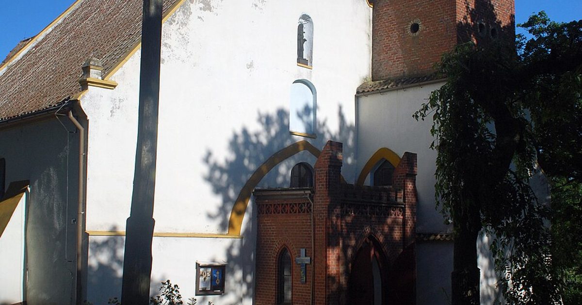 Kościół parafii Kościół św. Jana Chrzciciela w Żuławka Sztumska — zdjęcie
