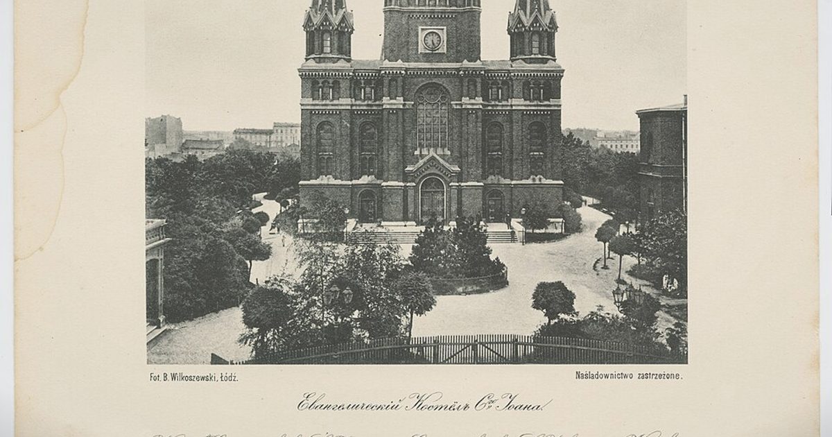 Kościół parafii Kościół św. Jana Ewangelisty w Łódź — zdjęcie