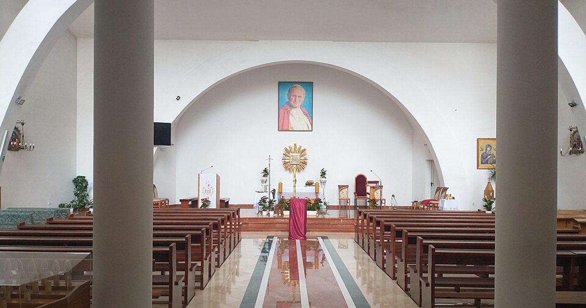 Kościół parafii Kościół św. Jana Pawła II w Zawiercie — zdjęcie