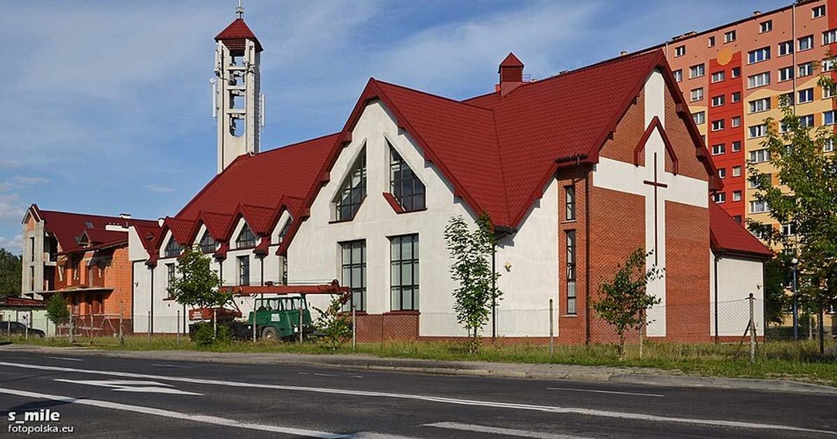 Dzieła sztuki sakralnej — Kościół św. Jana Sarkandra, Lubin. Zdjęcie: Wikimedia Commons.