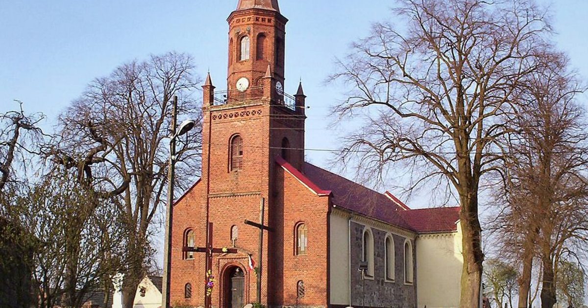 Relikwie świętych — Kościół św. Józefa, Warnice. Zdjęcie: Wikimedia Commons.