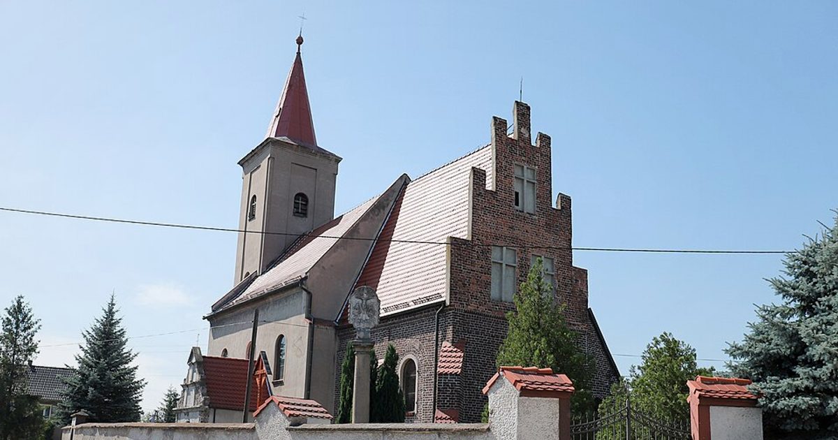 Kościół parafii Kościół św. Katarzyny Aleksandryjskiej w Bielice — zdjęcie