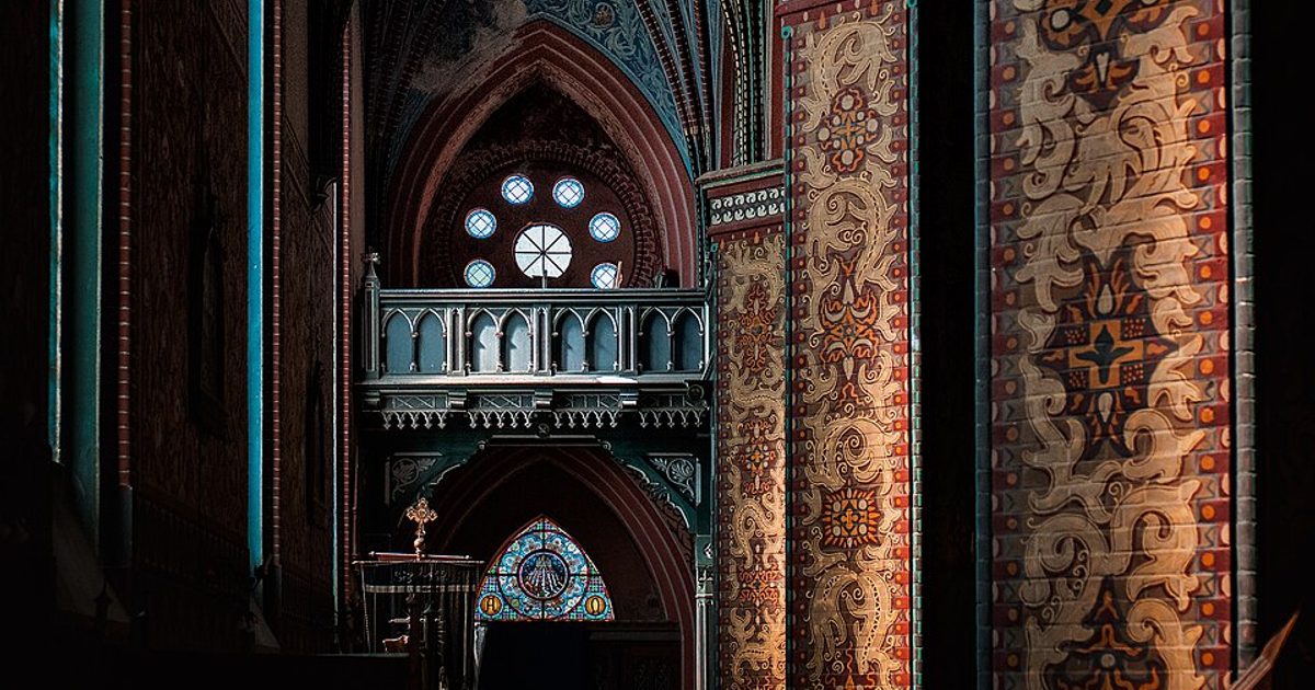 Kościół parafii Kościół św. Katarzyny Aleksandryjskiej w Brąswałd — zdjęcie