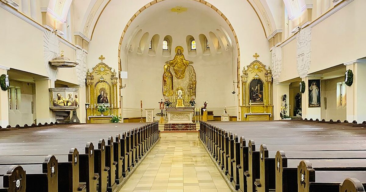 Kościół parafii Kościół św. Katarzyny Aleksandryjskiej w Dobrzeń Wielki — zdjęcie