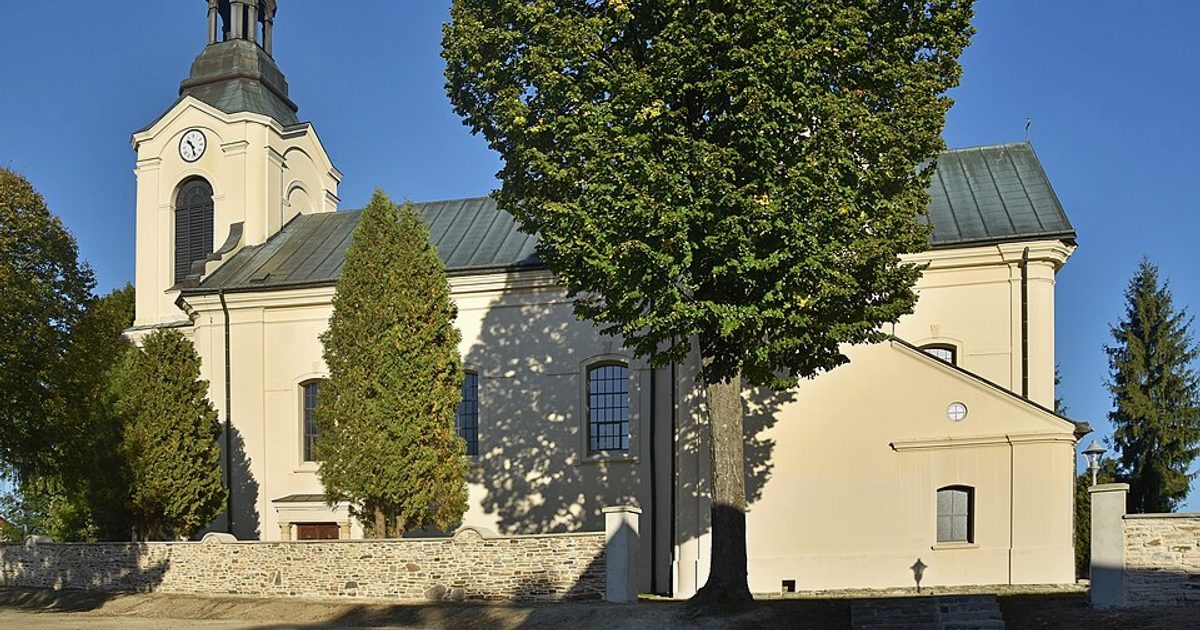 Dzieła sztuki sakralnej — Kościół św. Katarzyny Aleksandryjskiej, Jaśliska. Zdjęcie: Wikimedia Commons.