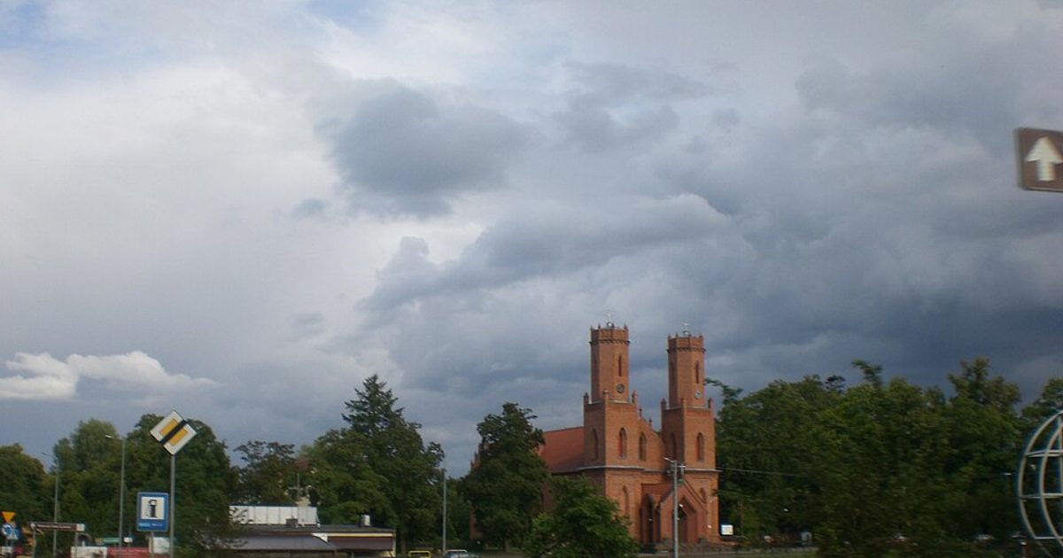Kościół parafii Kościół św. Katarzyny Aleksandryjskiej w Krokowa — zdjęcie