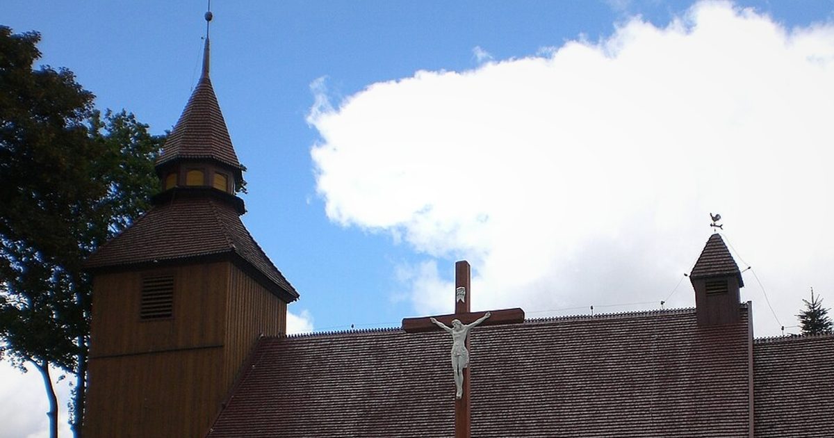 Kościół parafii Kościół św. Katarzyny w Brzeźno Szlacheckie — zdjęcie