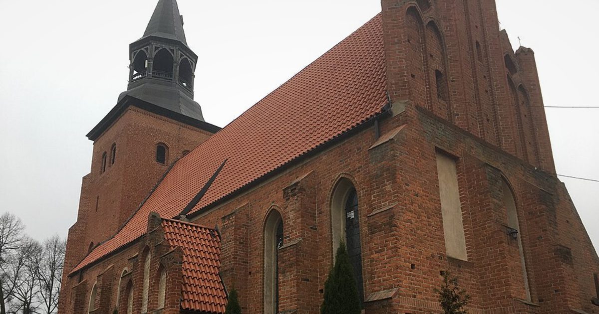 Dzieła sztuki sakralnej — Kościół św. Katarzyny, Klonówka. Zdjęcie: Wikimedia Commons.