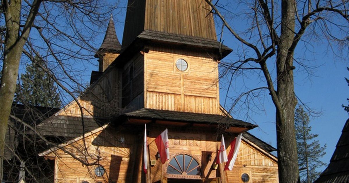 Dzieła sztuki sakralnej — Kościół św. Kazimierza, Kościelisko. Zdjęcie: Wikimedia Commons.