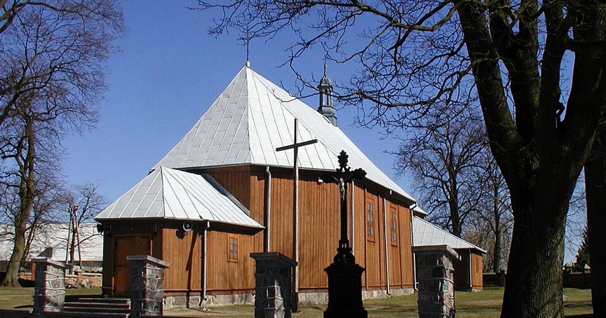 Kościół parafii Kościół św. Leonarda w Grzebsk — zdjęcie