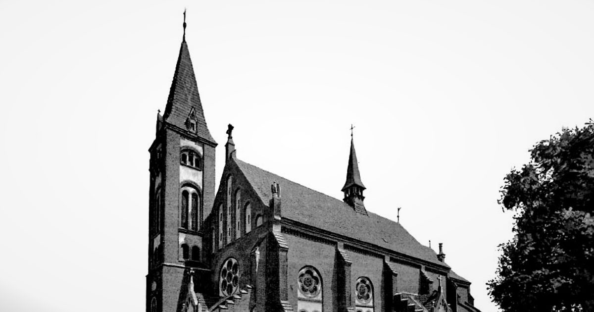 Dzieła sztuki sakralnej — Kościół św. Łukasza Ewangelisty, Mrowla. Zdjęcie: Wikimedia Commons.