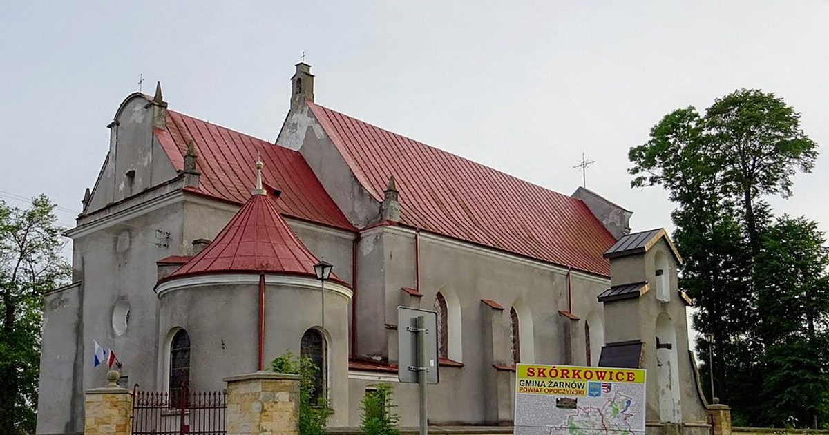 Kościół parafii Kościół św. Łukasza w Skórkowice — zdjęcie