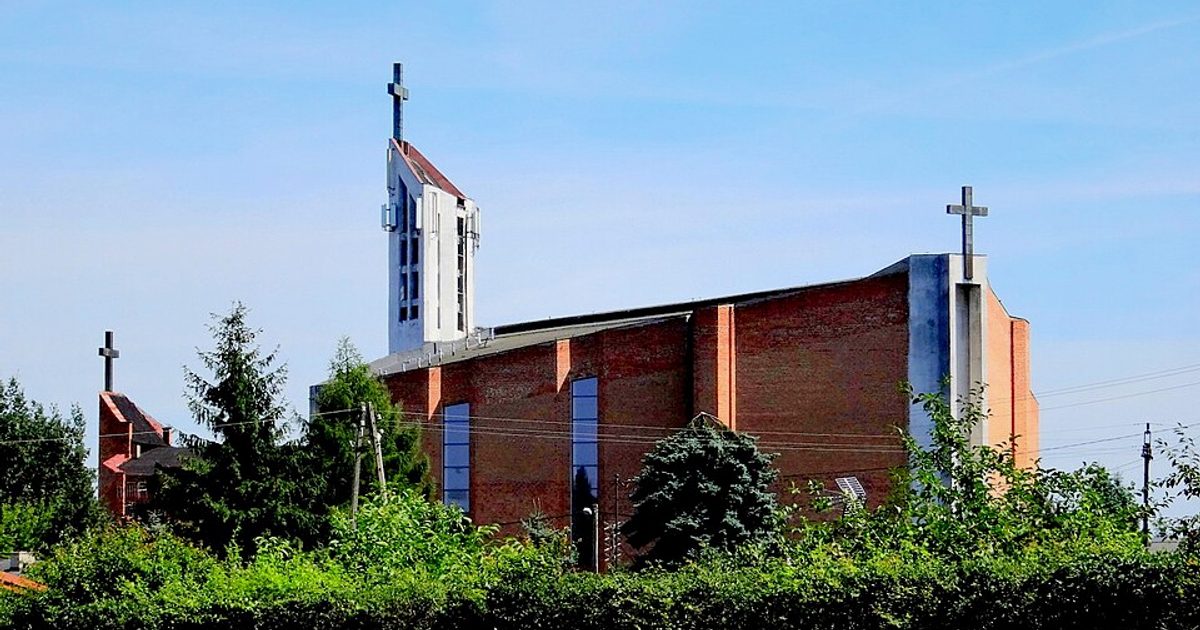 Kościół parafii Kościół św. Maksymiliana Kolbego w Pabianice — zdjęcie