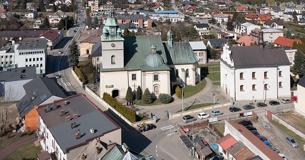 Kościół parafii Kościół św. Małgorzaty i Katarzyny w Kęty — zdjęcie