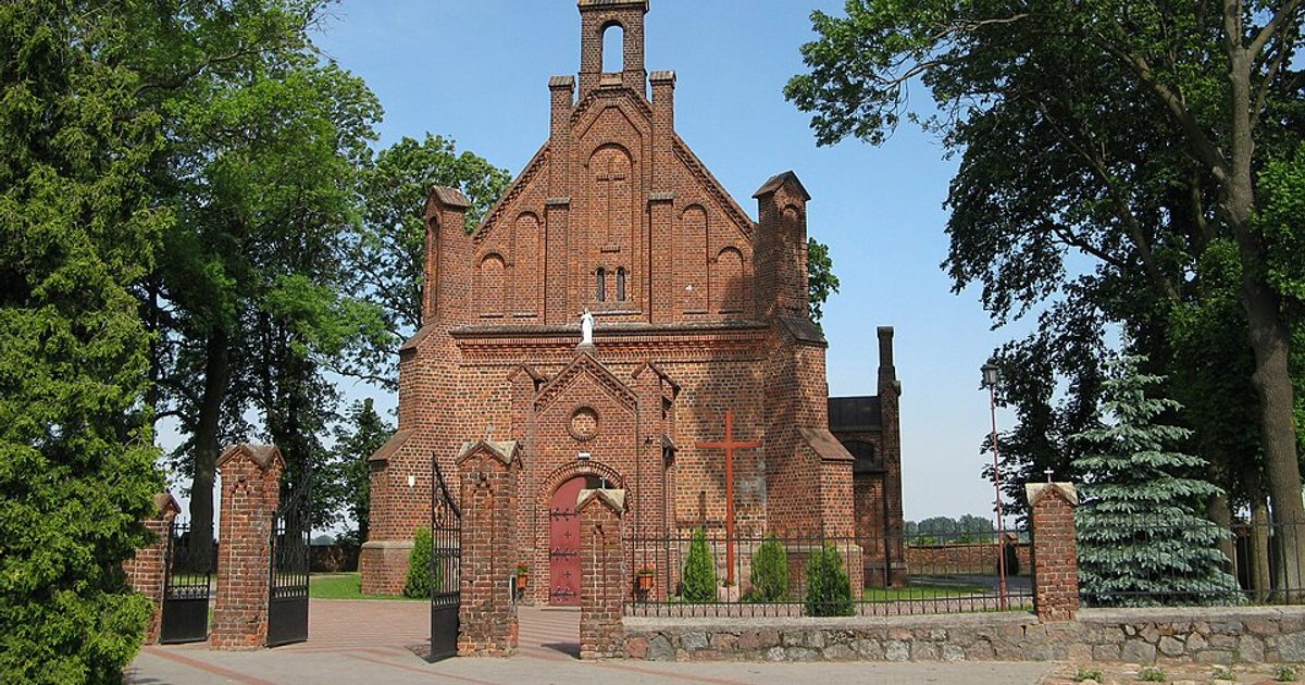 Dzieła sztuki sakralnej — Kościół św. Marii Magdaleny, Grabkowo. Zdjęcie: Wikimedia Commons.