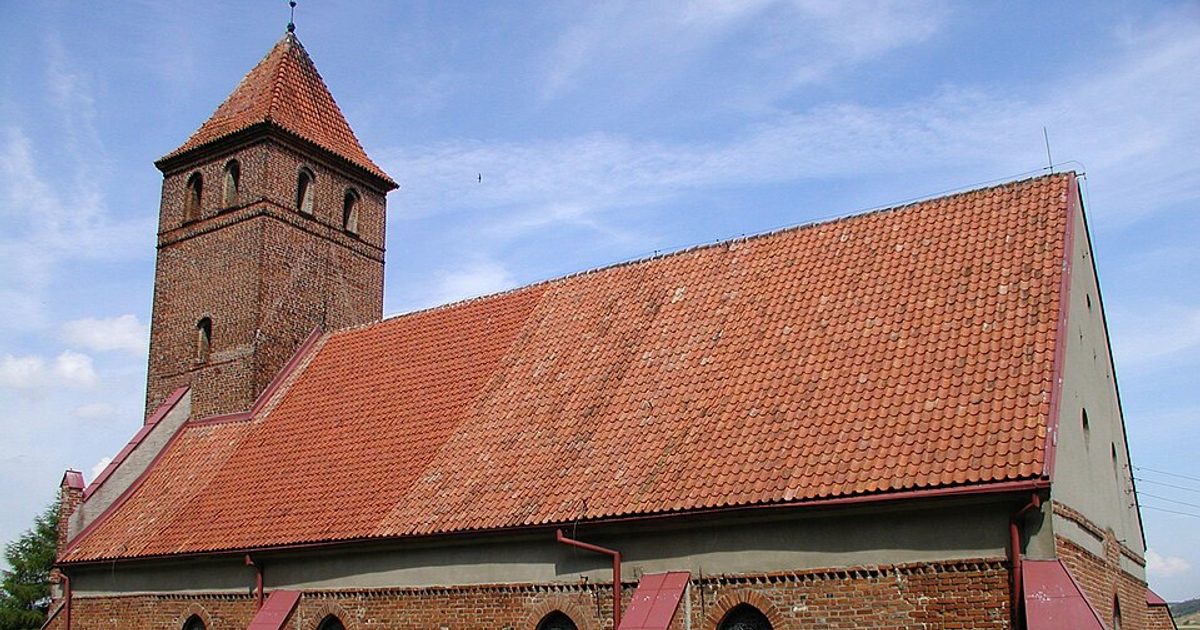 Dzieła sztuki sakralnej — Kościół św. Marii Magdaleny, Kurzętnik. Zdjęcie: Wikimedia Commons.
