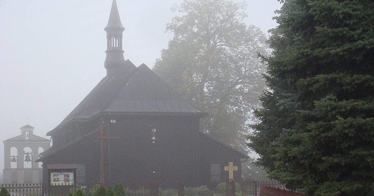 Dzieła sztuki sakralnej — Kościół św. Marii Magdaleny, Kurzyna Średnia. Zdjęcie: Wikimedia Commons.